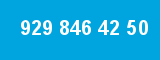 929 846 42 50 929 846 42 50